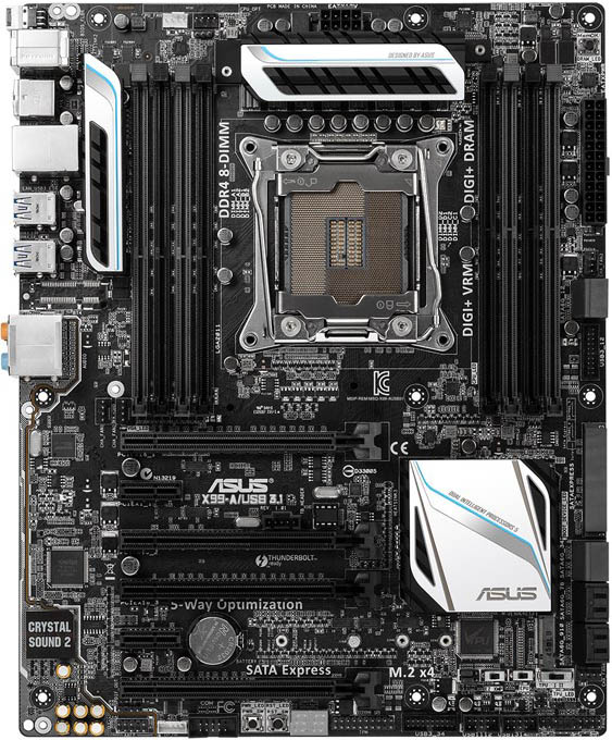 Asus X99-A/USB 3.1 - Motherboard Specifications On MotherboardDB